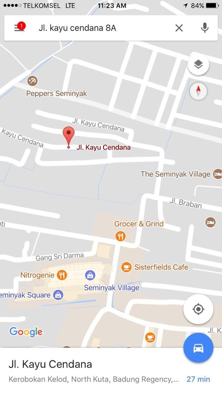 Kubu Guest House 세미냑 외부 사진